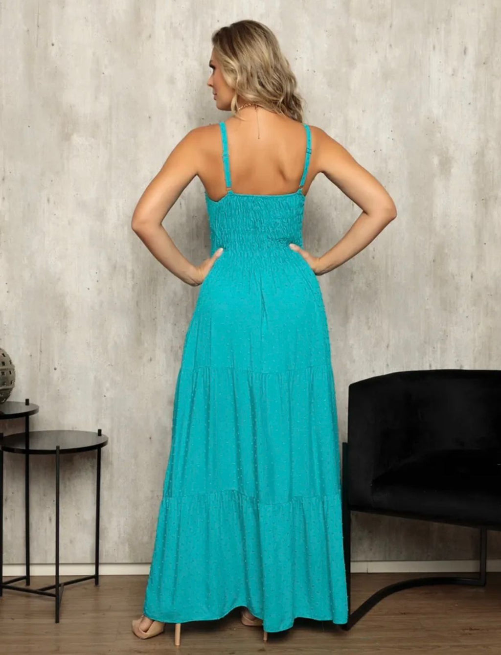 Vestido longo para todas as