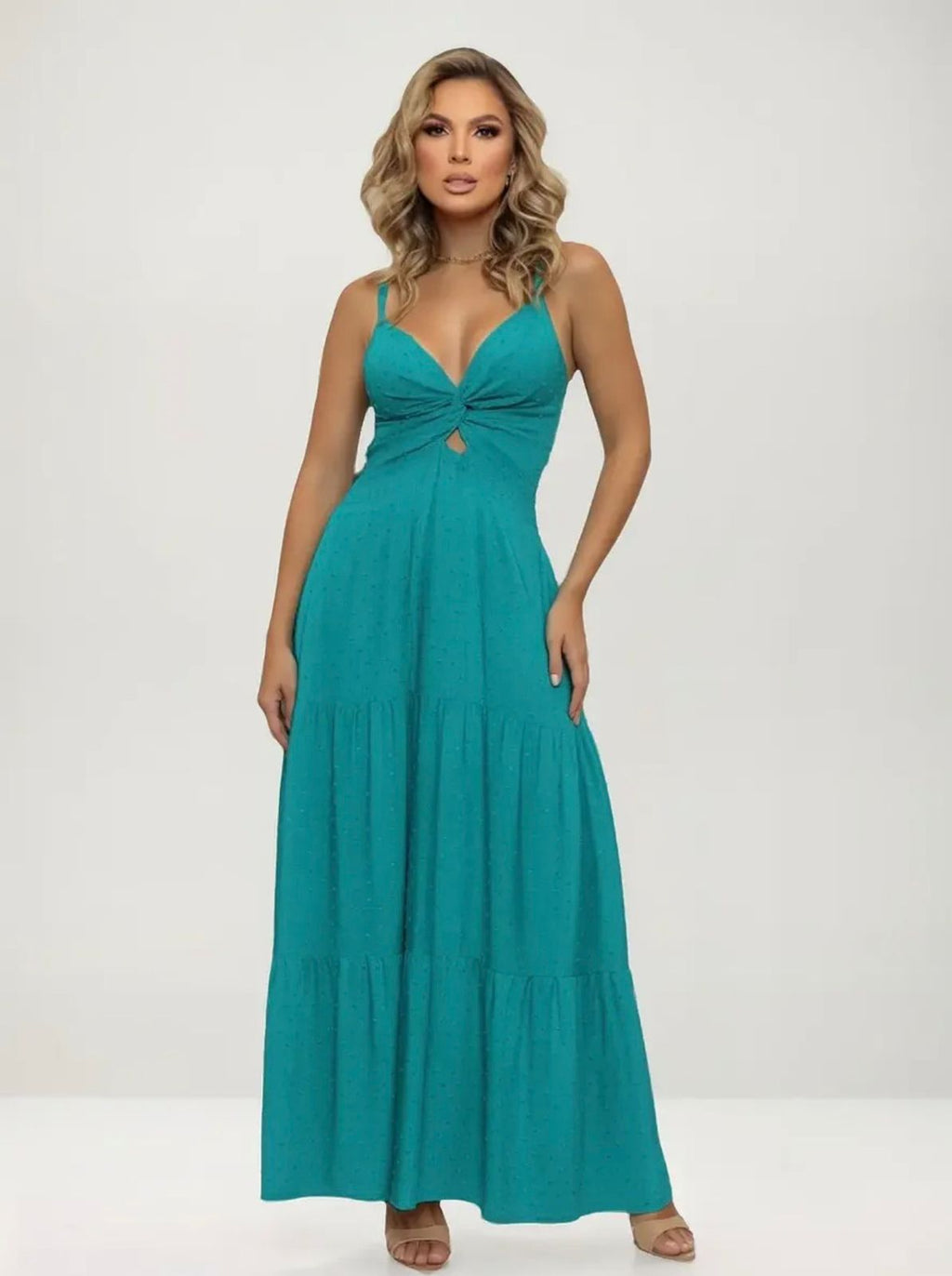 Vestido longo para todas as