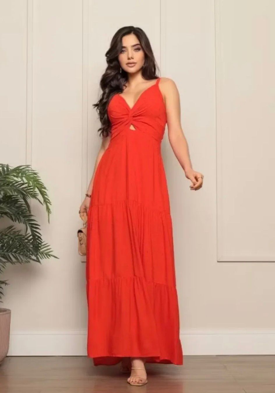Vestido longo para todas as