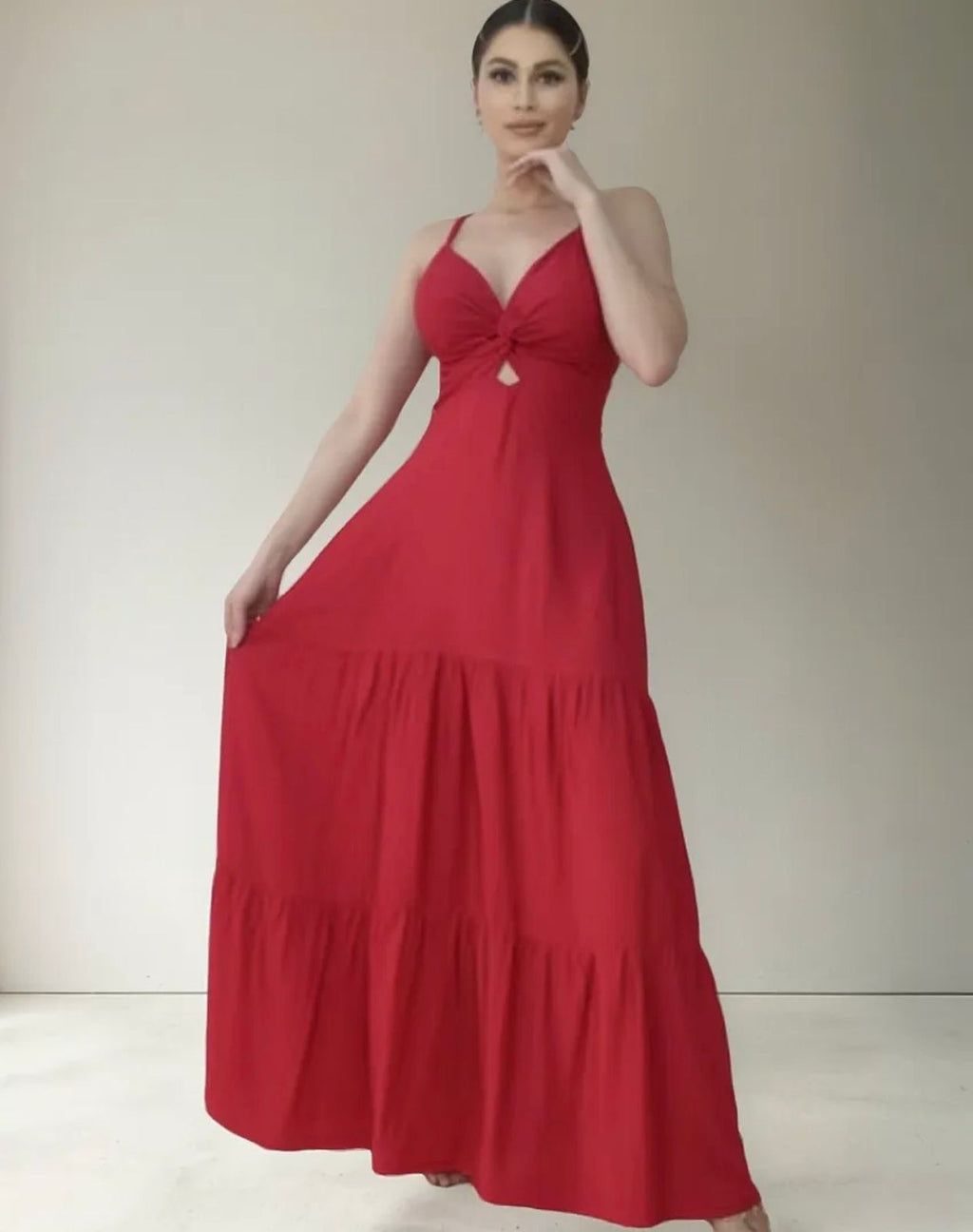 Vestido longo para todas as
