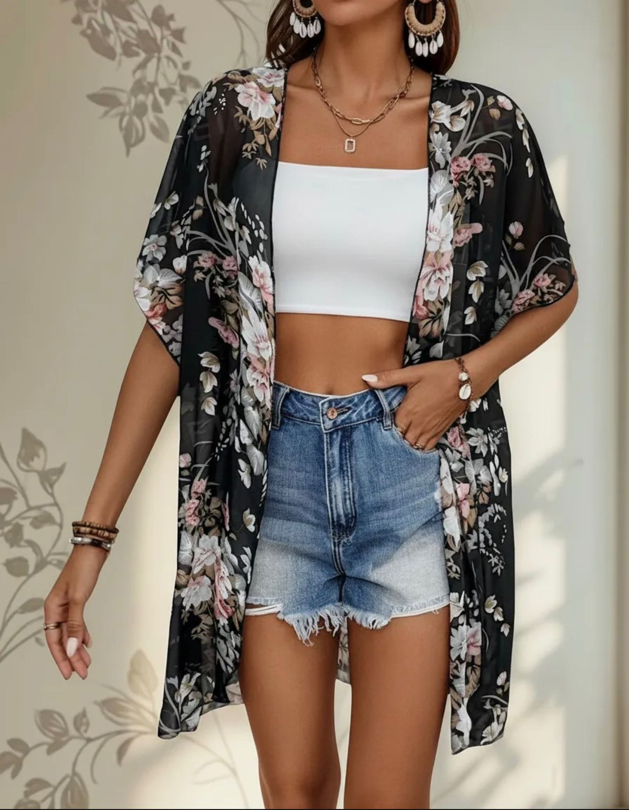 Kimono tamanho único